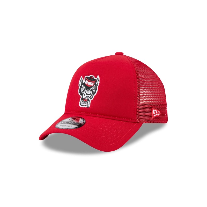 NC State Wolfpack Go-To 9FORTY A-Frame Trucker Hat