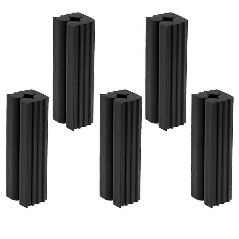 5 Pieces Golf Club Grip Repair Tool Rubber Vice Clamps Shaft Protector Golf Accessory Premium Black