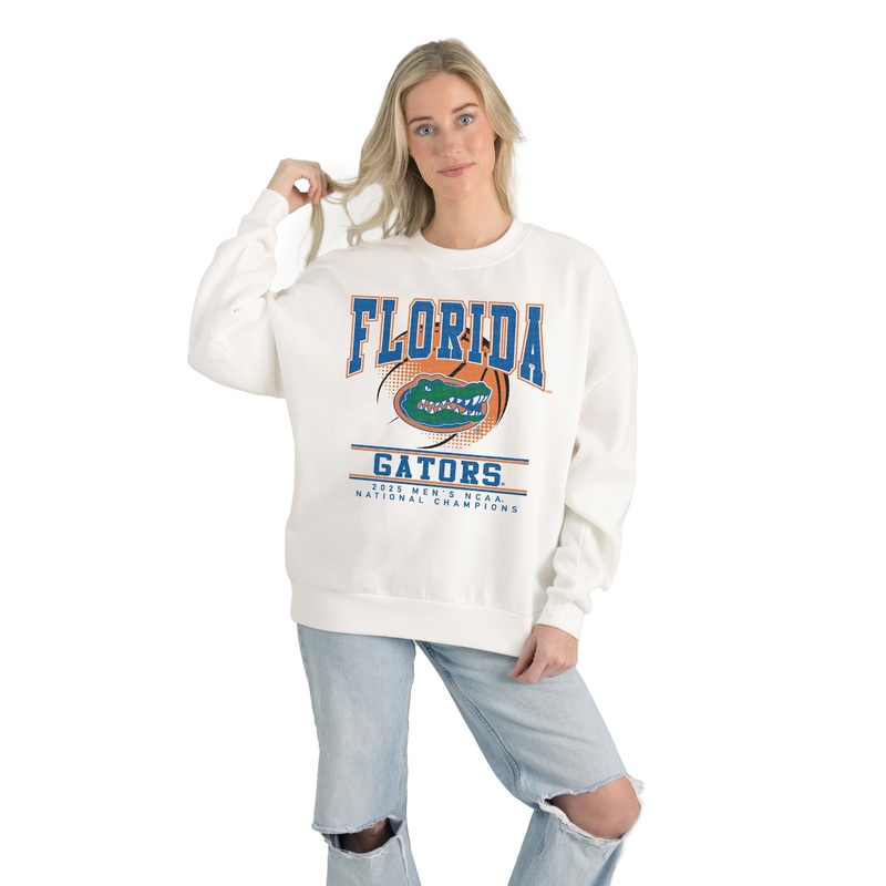 FLORIDA GATORS Road To Victory Fleece Crewneck Pullover