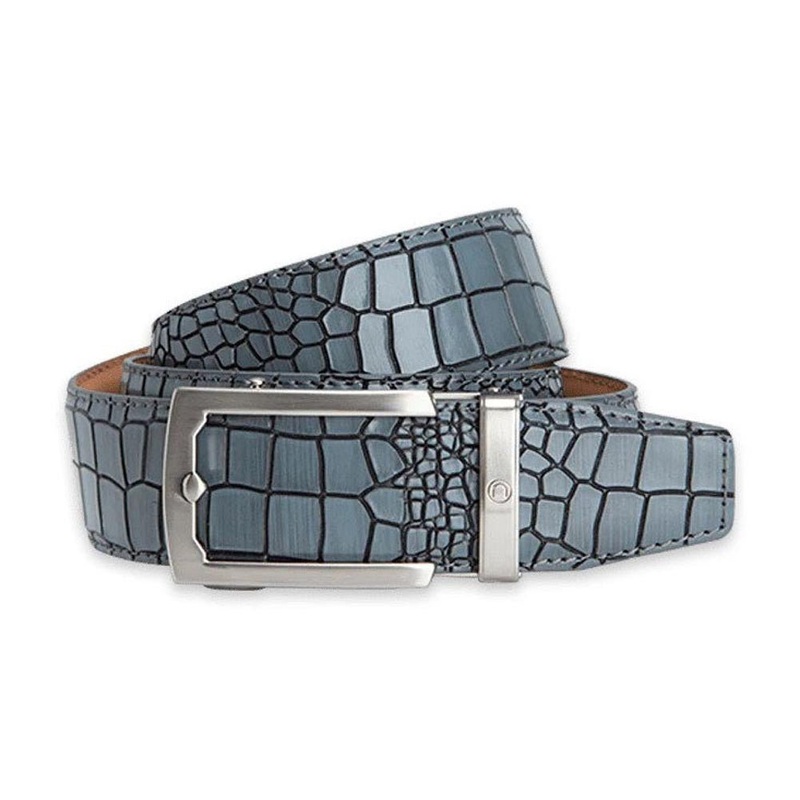 Nexbelt Crocodile Belt|Grey