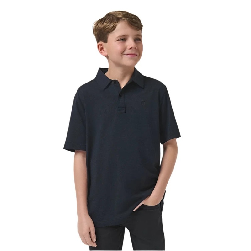 Travis Mathew Junior Boys The Heater Golf Polo