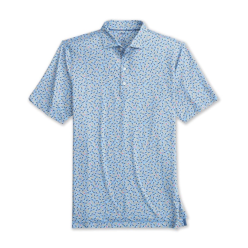 Johnnie-O Duck Hook Printed Golf Polo