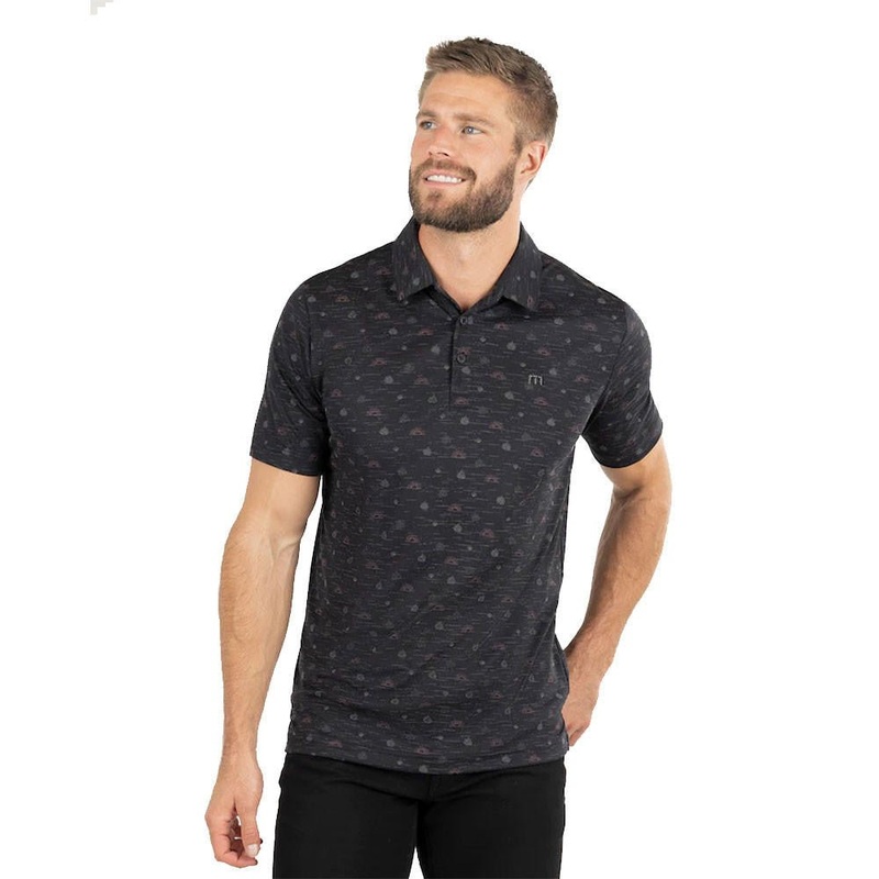 Travis Mathew Modesto Polo|Black|Small|Medium|Large|X-Large|XX-Large|XXX-Large