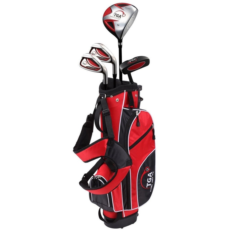 Junior Golf Club Set – Red|Right-Handed|Left-Handed|4-Piece Set