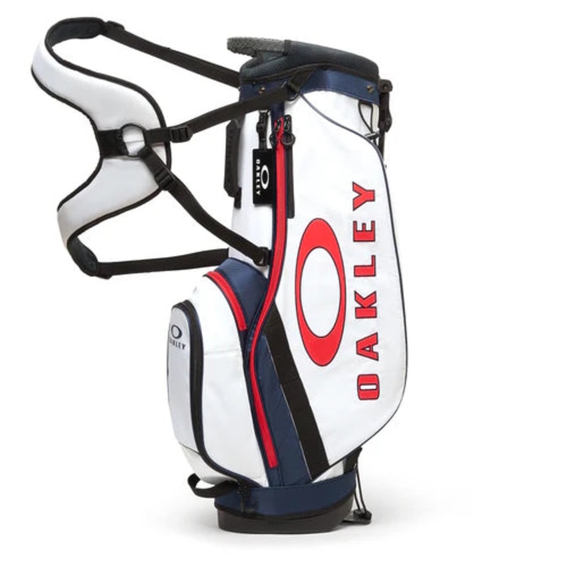 Oakley Stand 18.0 Golf Bag|White Heather|White Multi|Green Print