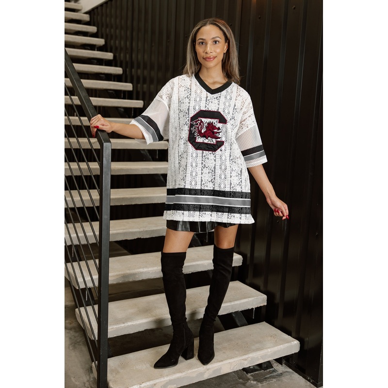 SOUTH CAROLINA GAMECOCKS HIGH NOTE LACE FASHION JERSEY