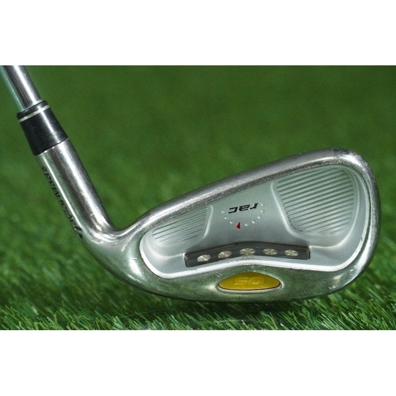 TAYLORMADE RAC OS 6 IRON T-STEP ULTRALITE 90 GRAMS STEEL REGULAR FLEX RH ~ L@@K!