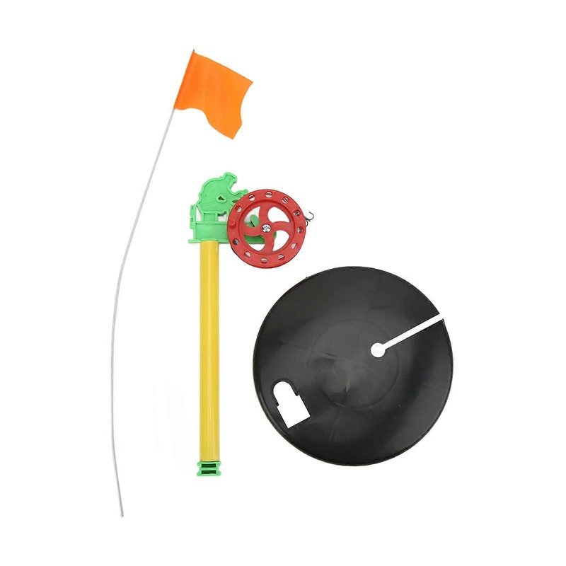 1 Set Portable Winter Ice Fishing Rod Marker Flag Outdoor Fishing Pole Indicator Tackle