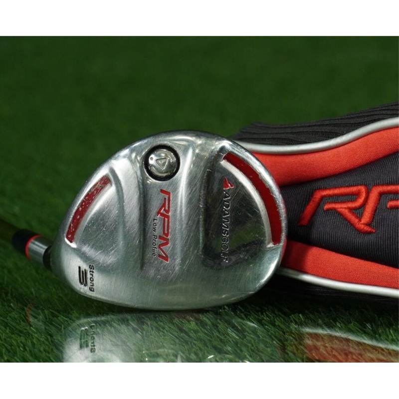 ADAMS GOLF RPM STRONG 3 WOOD LOW PROFILE ALDILA NV 75R REGULAR FLEX W/ HEADCOVER