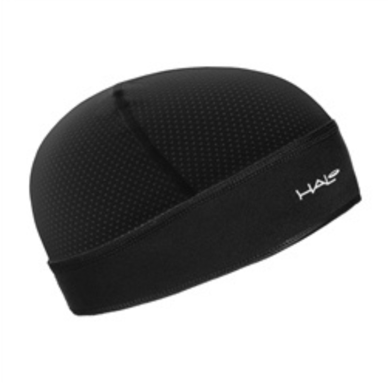 Halo Headband Skull Cap|Black|White