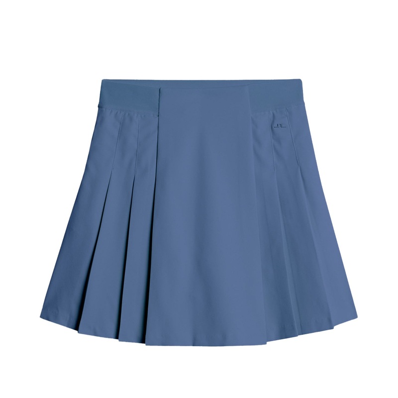 J.Lindeberg Women’s Alesia Golf Skirt – Vintage Indigo