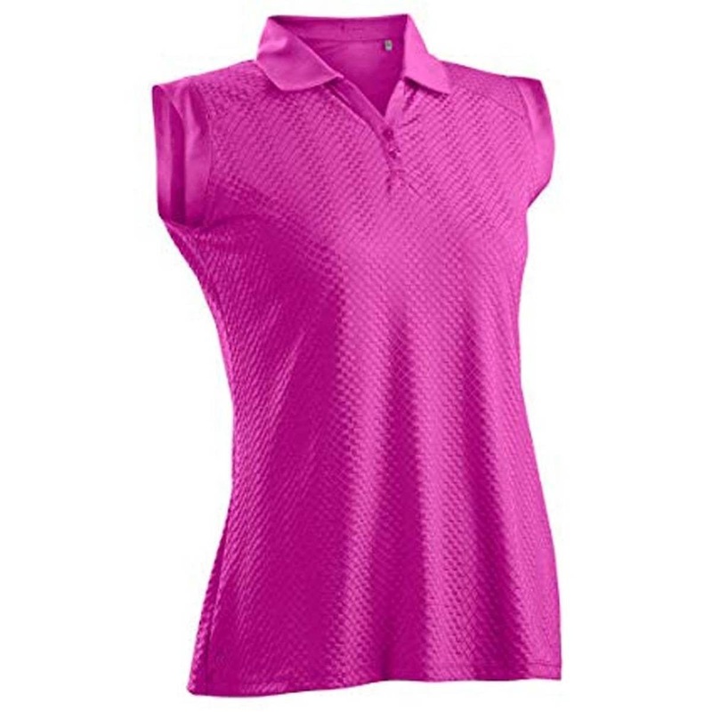 Nancy Lopez Grace Sleeveless Golf Polo