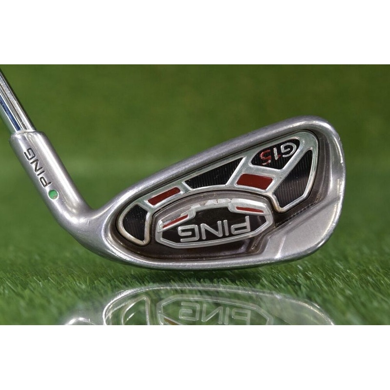 PING G15 GREEN DOT 7-IRON TRUE TEMPER REGULAR FLEX STEEL SHAFT ~ L@@K!!