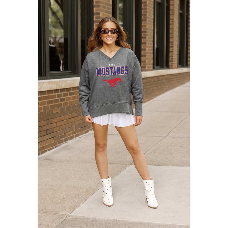 SMU MUSTANGS MOST WANTED CLASSIC FRENCH TERRY PULLOVER