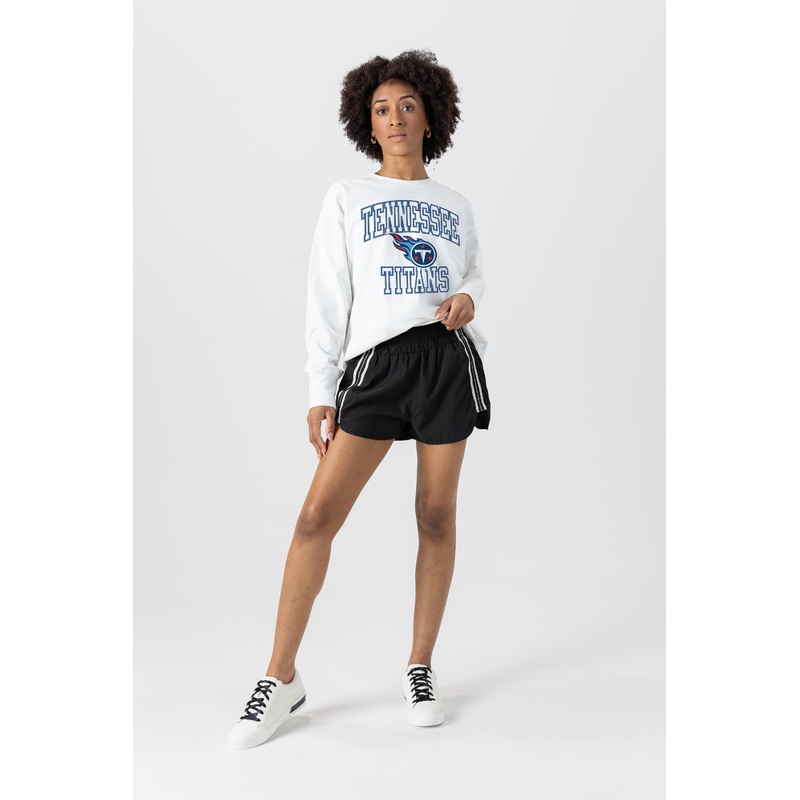 TENNESSEE TITANS Mind Games Oversized Long-Sleeve Tee