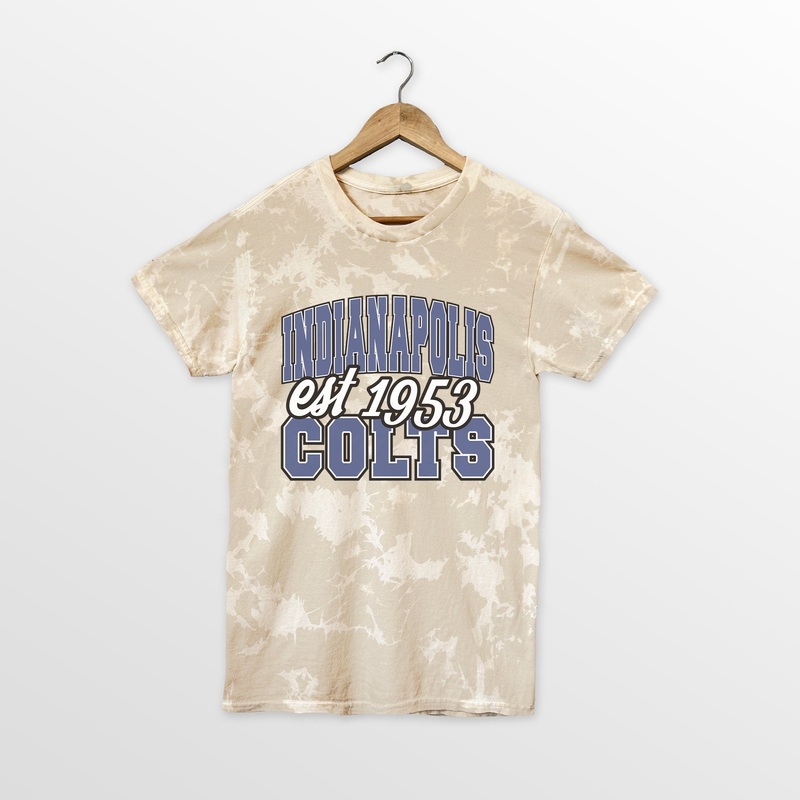 INDIANAPOLIS COLTS DEEP ROOTS BLEACH WASH TEE