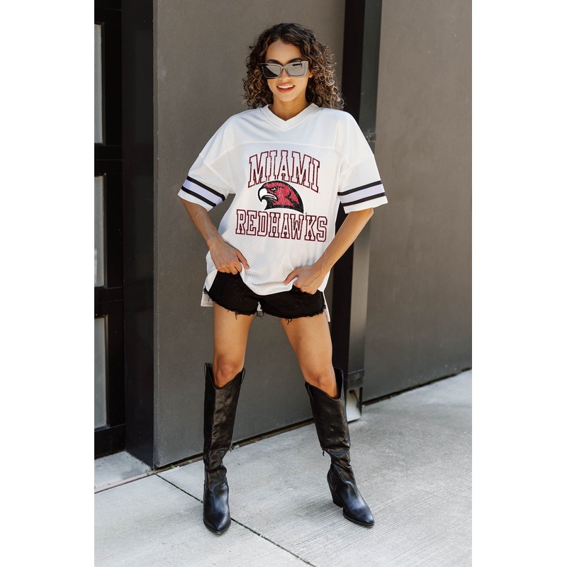 MIAMI OF OHIO REDHAWKS A Step Ahead Oversized Jersey