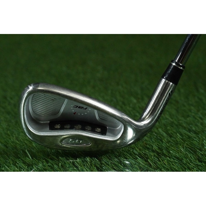 TAYLORMADE RAC OS 9 IRON T-SERIES ULTRALITE STEEL STIFF FLEX LEFT HANDED LH
