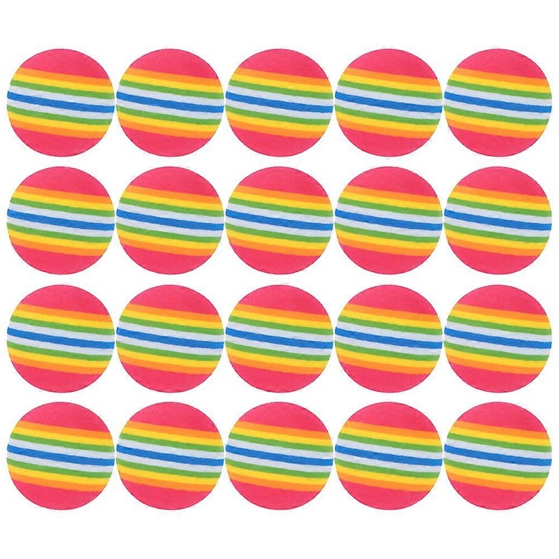 20 Pcs Golfkicks Foam Practice Balls Soft Balls Practice Practice Train Balls Soft Practice Balls Yellow Practice Balls