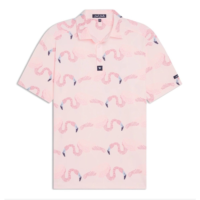 Bad Birdie Pinky Promise Golf Polo