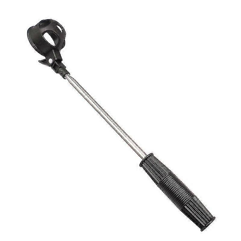 Golf Ball Retriever For Water 8 Sections Telescopic Extendable Golf Ball Picker Pick Up Tool With Automatic Locking Scoop,black Banban