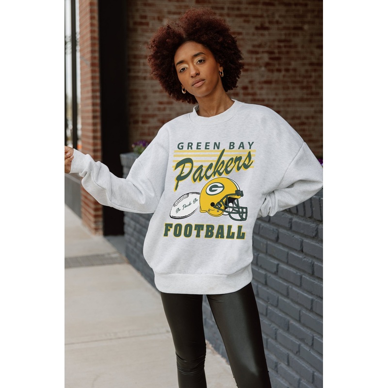 GREEN BAY PACKERS HOME TURF PREMIUM FLEECE CREWNECK PULLOVER