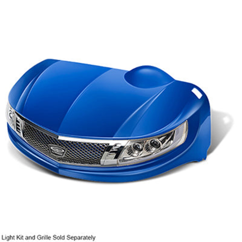 DoubleTake Phoenix Front Cowl, E-Z-Go RXV 08+, Blue PN# BOD-DT0113-BL-F
