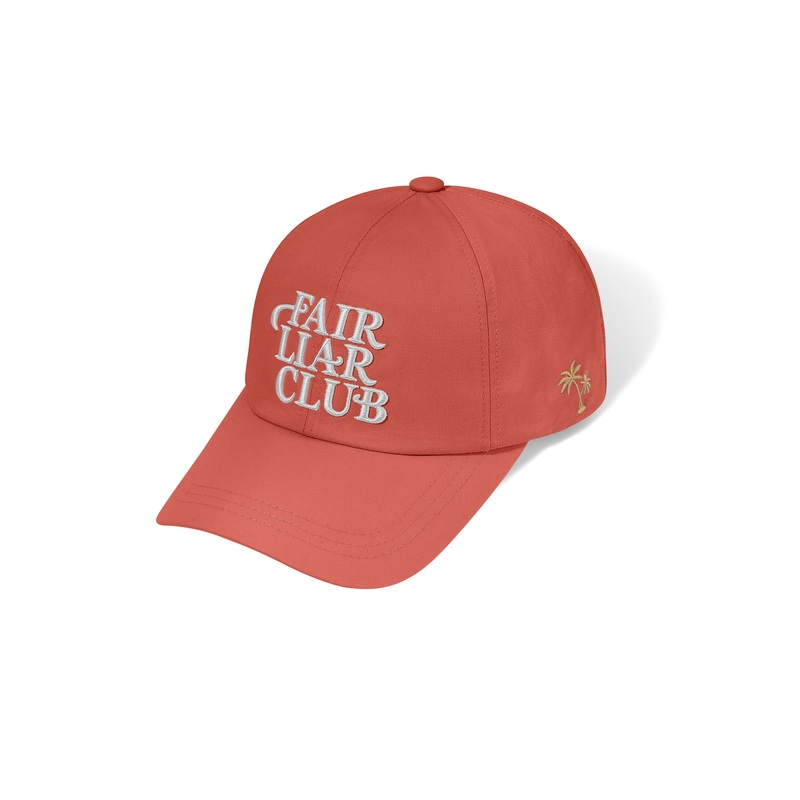 [FLC] CLUB COTTON CAP|Green|Light Blue|Red|White|One size