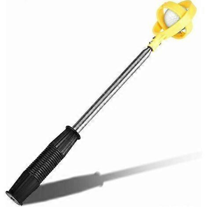 Golf Ball Retriever, Telescopic Golf Ball Picker, Golf Ball Picker Automatic Locking Spoon