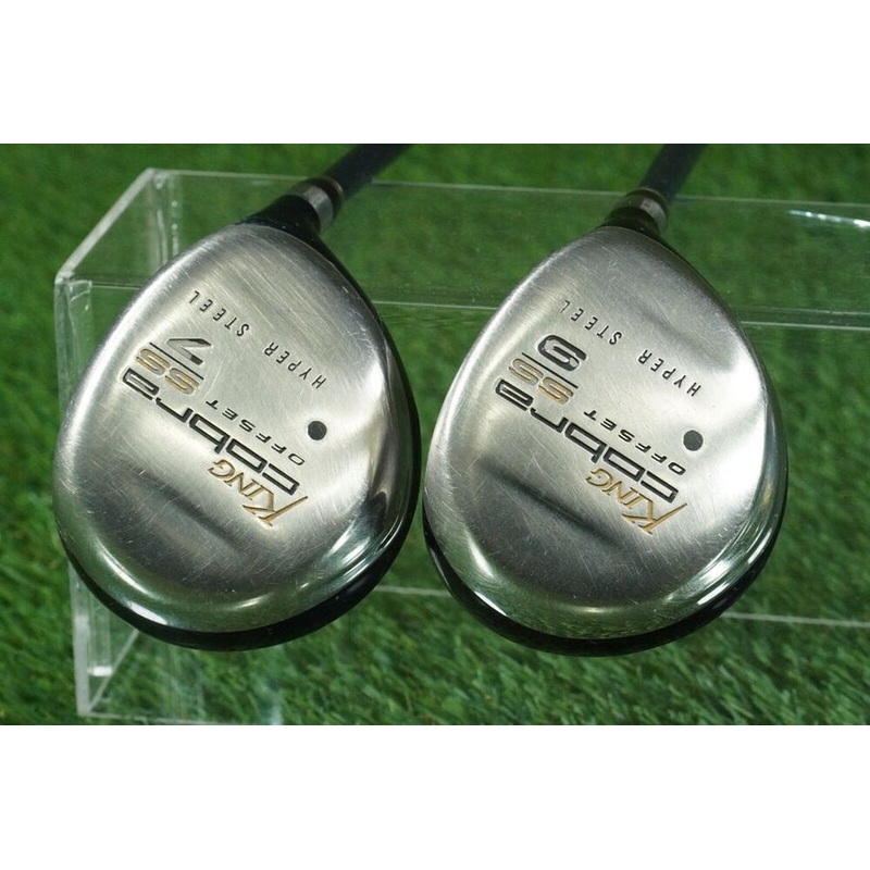 KING COBRA SS WOODS SET OFFSET HYPER STEEL 7W+9W WOMEN’S LADIES FLEX RH ~ L@@K!!