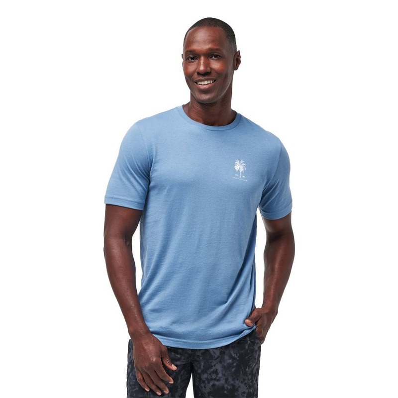 Travis Mathew Palm Grass Tee|Coronet|Small|Medium|Large|X-Large|XX-Large|XXX-Large