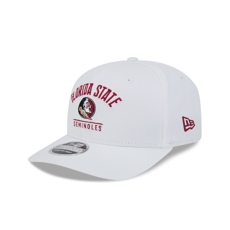 Florida State Seminoles Optic White 9SEVENTY Stretch-Snap Hat