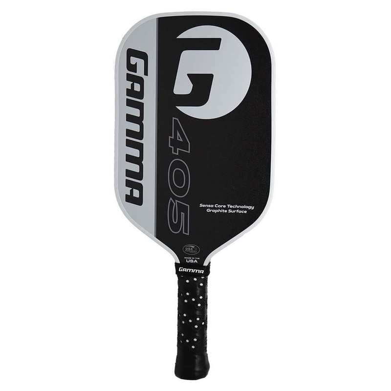 Gamma 405 Graphite Paddle|Black White Gray