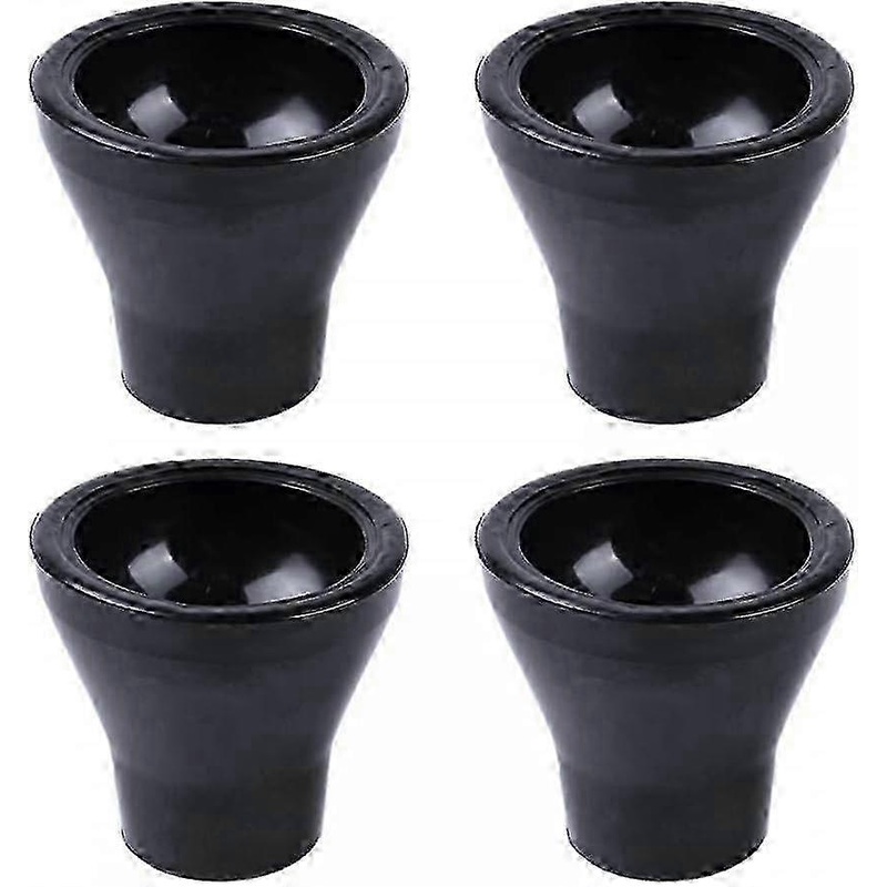 4pcs Black Rubber Golf Ball Suction Cups for Golf Grips, Golf Ball Suction Cups Edition 0915