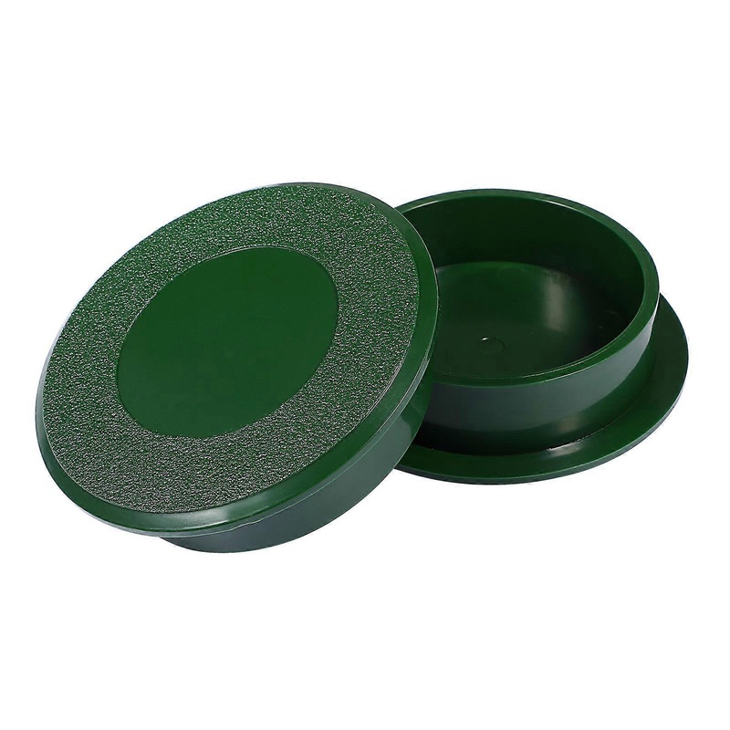 Golf Putting Practice Putting Hole Practical Design for Golf Enthusiasts 11.50×11.50×2.70cm 2Pcs