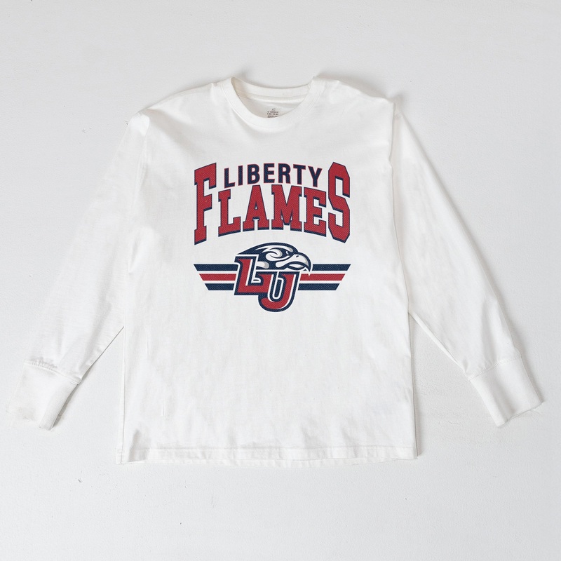 LIBERTY FLAMES SWIFT STRIKE ESSENTIAL RELAXED FIT LONG SLEEVE TEE