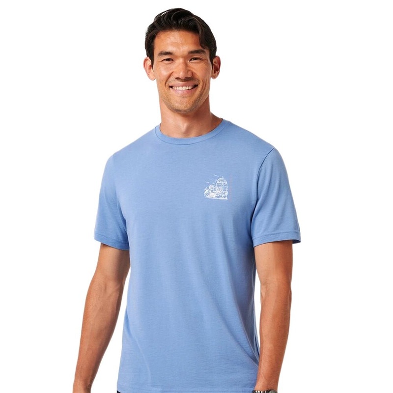 Travis Mathew Reef Walk Tee|Pacific Coast|Small|Medium|Large|X-Large|XX-Large|XXX-Large