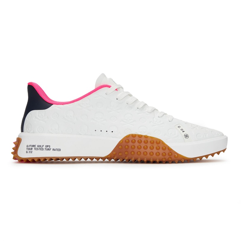 G/Fore G.112 Debossed Skull & Ts Golf Shoes – Snow/Twilight