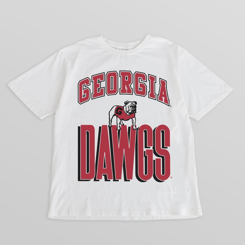 GEORGIA BULLDOGS FIERCE FOCUS WASHED RELAXED FIT TEE
