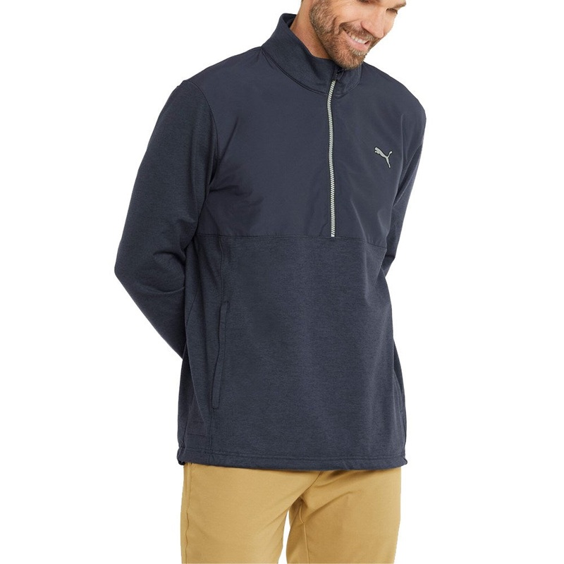 Puma CLOUDSPUN WRMLBL 1/4 Zip Golf Jacket – Navy Blazer