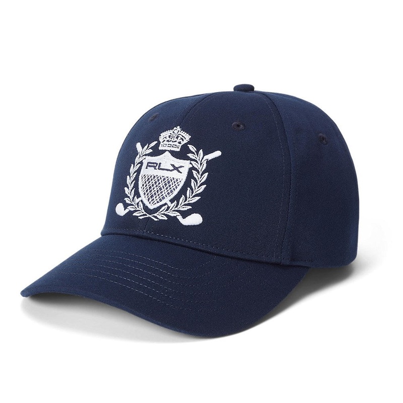 RLX Ralph Lauren Crest Graphic Golf Cap – Navy Multi