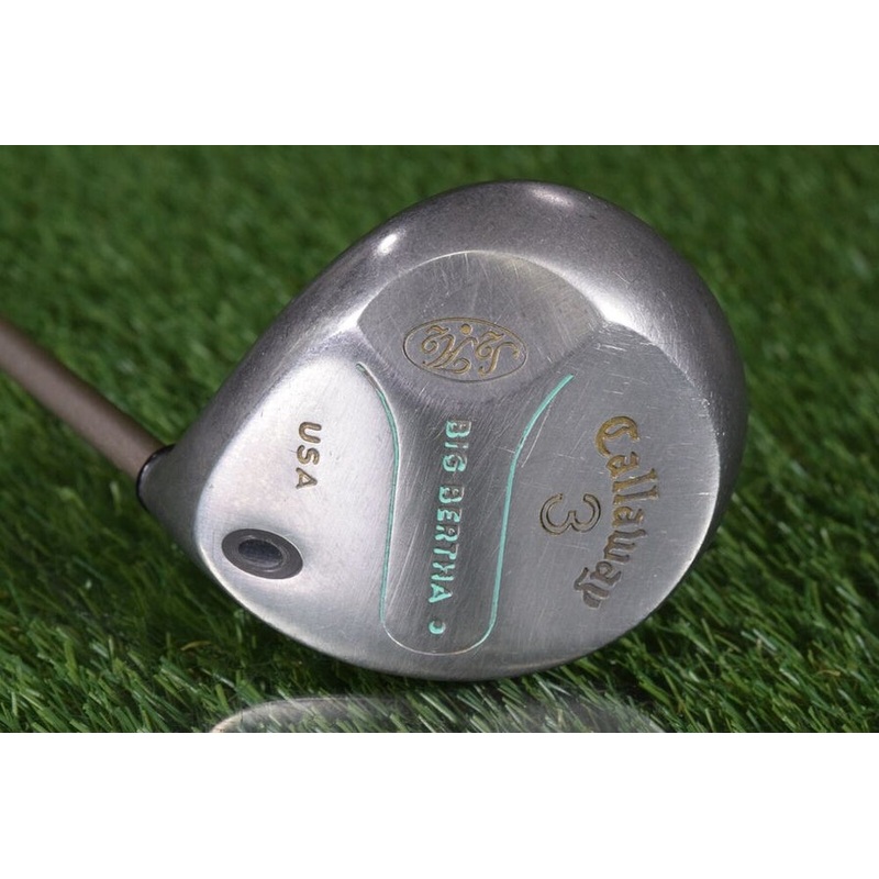 CALLAWAY GOLF BIG BERTHA S2H2 3 WOOD LADIES GEMS WOMEN’S LADIES FLEX SHAFT