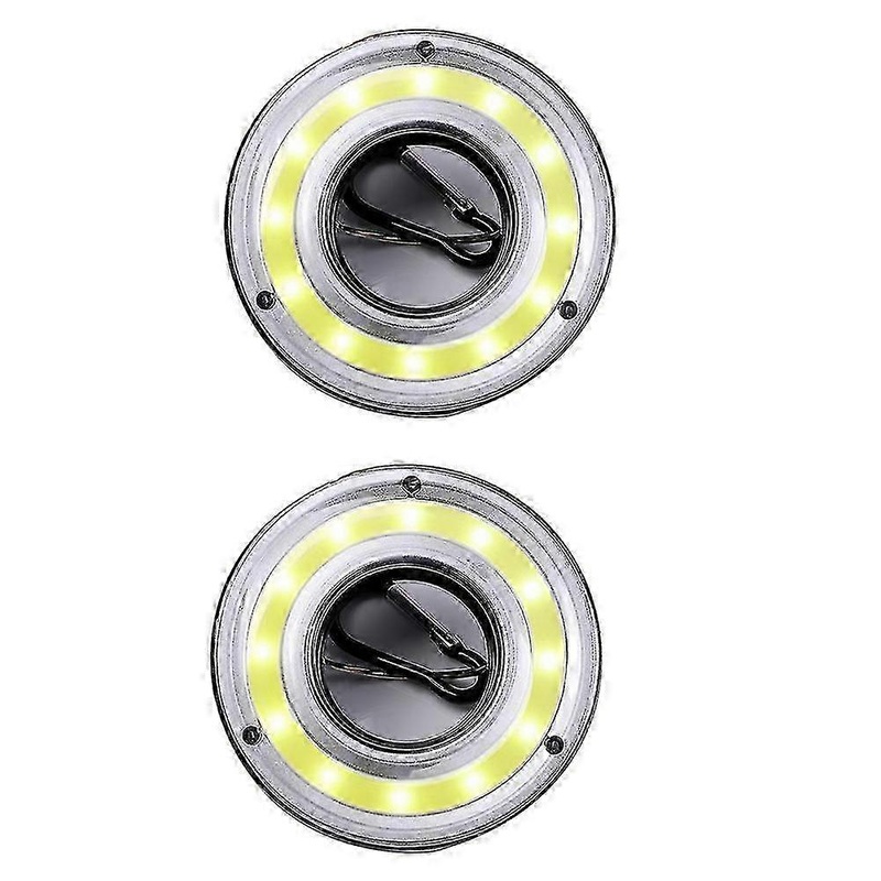 Golf Hole Lights Glow Golf Hole LED Glowing Golf Hole Lights Luminous Golf Hole LED for Night Golf Play,2 Pcs