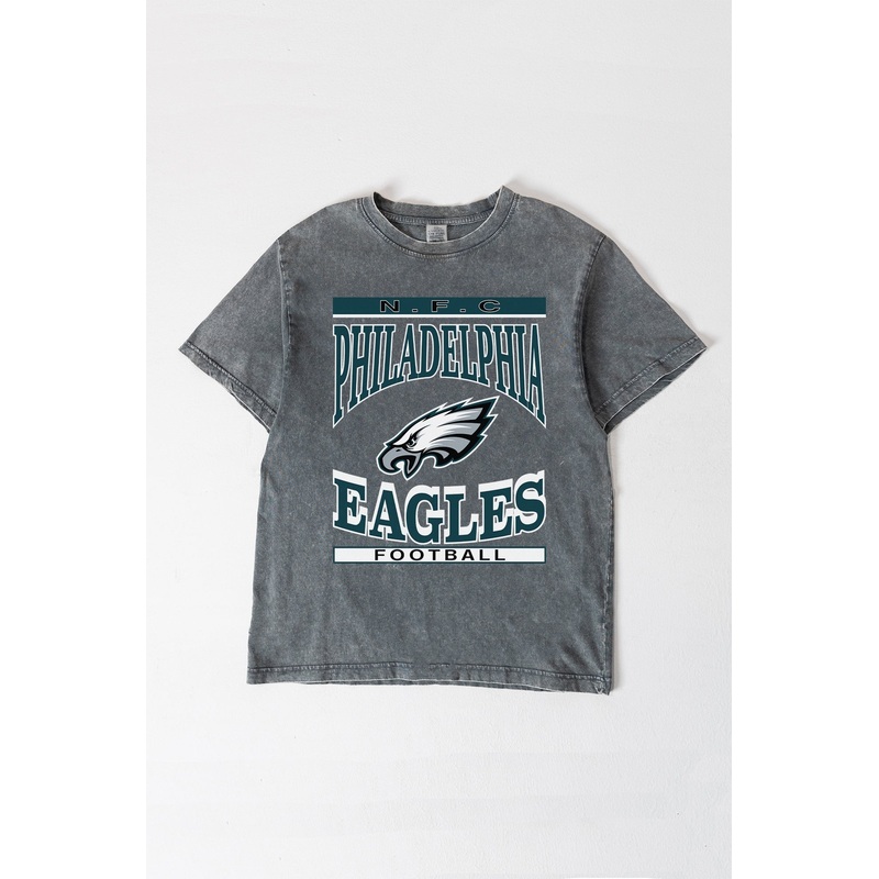 PHILADELPHIA EAGLES CLASSIC GRIND WASHED RELAXED FIT TEE