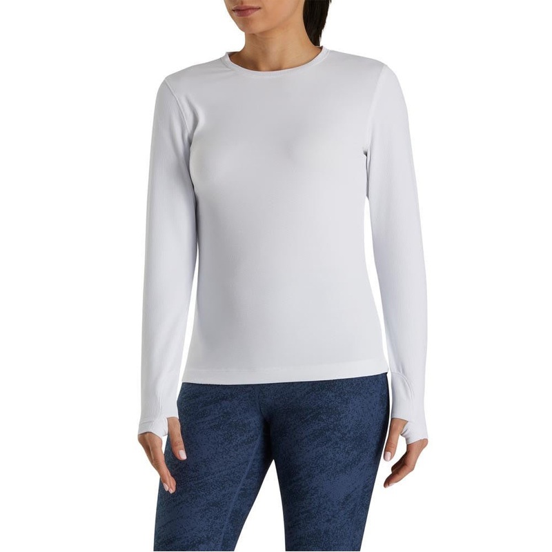 FootJoy Women’s Base Layer|White|Black|X-Small|Small|Medium|Large|X-Large