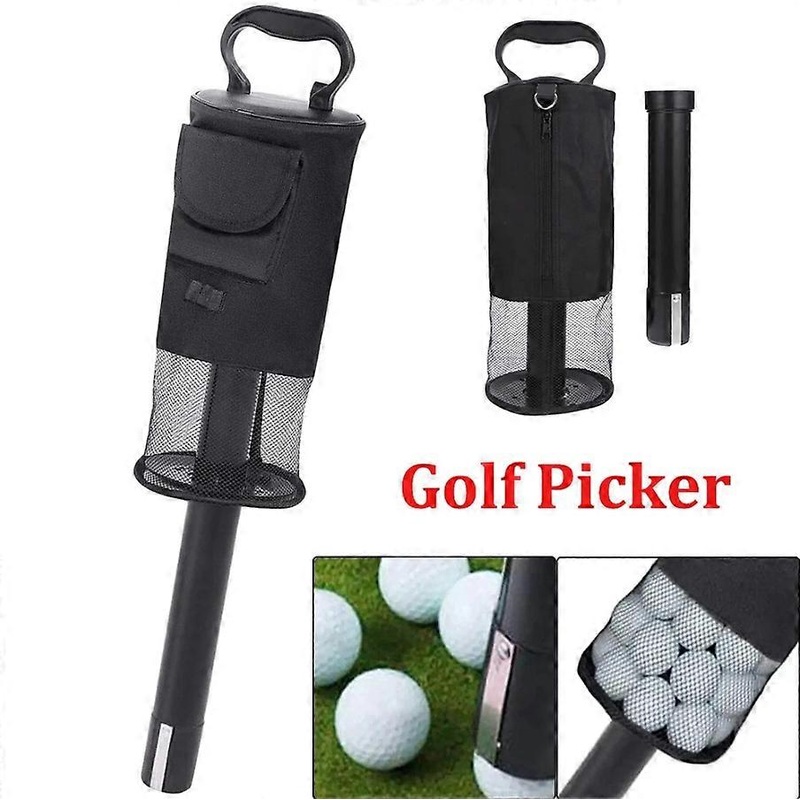 Golf Ball Collector Shag Bag Golf Ball Retriever Pick Up Storage Pouch