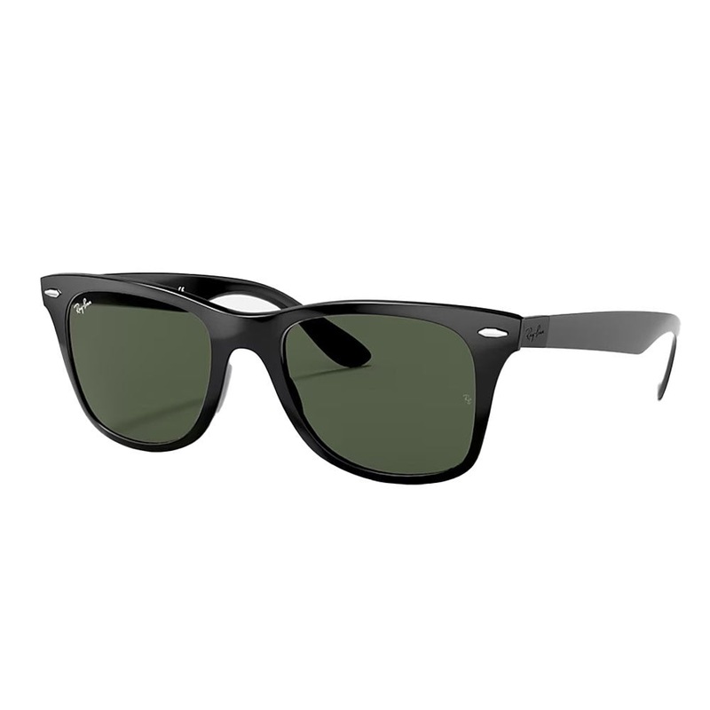 Ray-Ban Wayfarer Liteforce – Matte Black/Green
