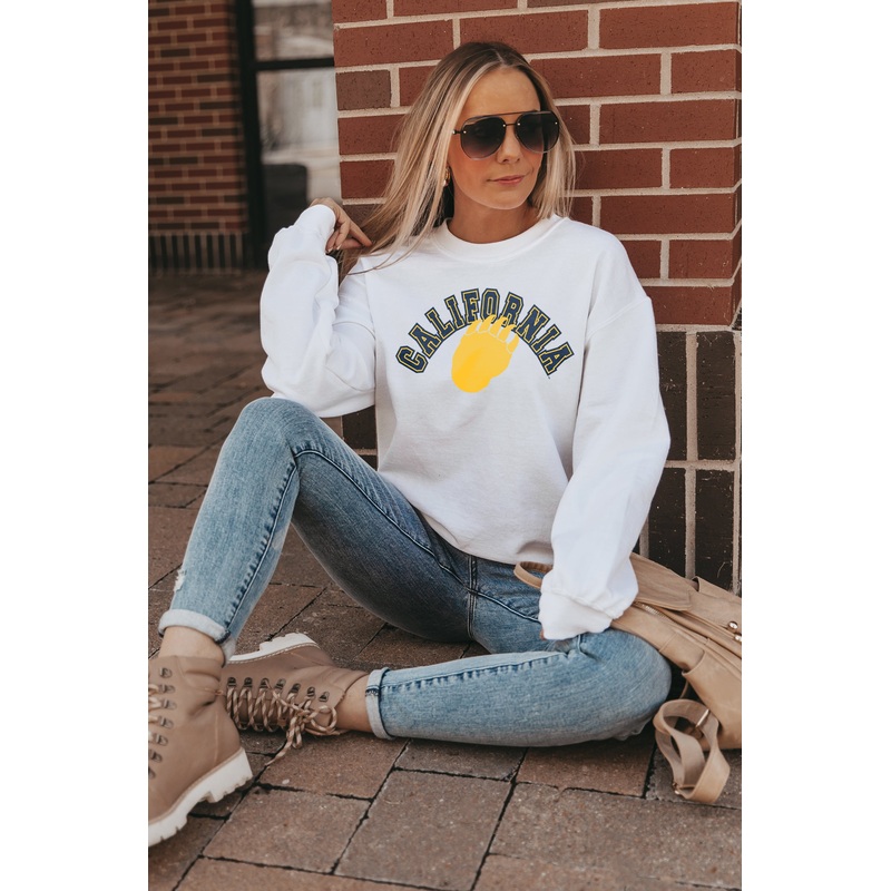 CALIFORNIA GOLDEN BEARS Hit The Highlights Crew Sweatshirt