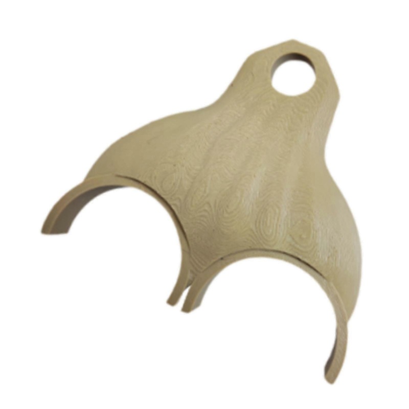 Golf Ball Holder with Clip 3D Printed Funny Golf Ball Holder for Sports Ball Brown