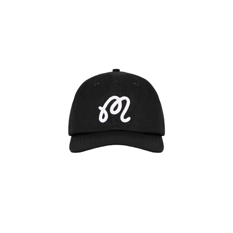 M SCRIPT CHAINSTITCH PAINTERS HAT